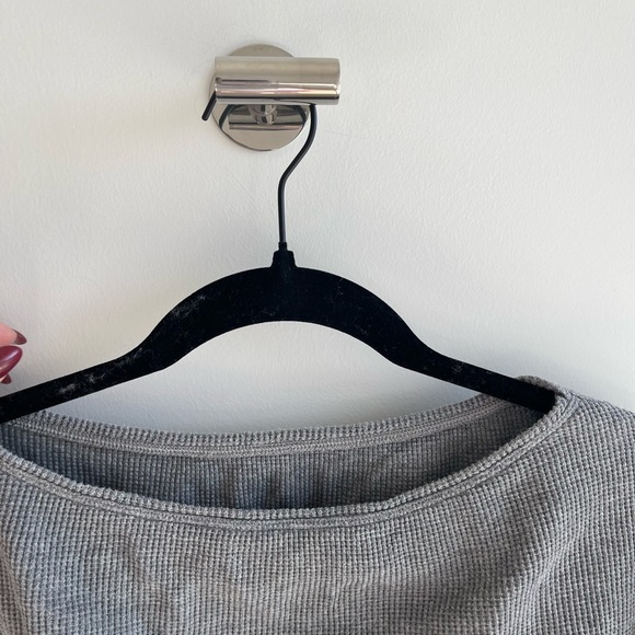 Lululemon Grey Ribbed Long sleeve - Picture 3 of 6